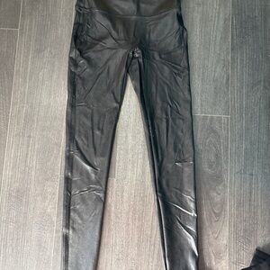 Spanx faux leather leggings